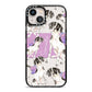 Personalised English Pointer iPhone 13 Black Impact Case on Silver phone
