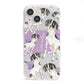 Personalised English Pointer iPhone 13 Mini Clear Bumper Case