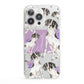 Personalised English Pointer iPhone 13 Pro Clear Bumper Case