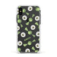 Personalised Eye Candy Halloween Apple iPhone Xs Impact Case White Edge on Black Phone