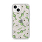 Personalised Eye Candy Halloween iPhone 14 Glitter Tough Case Starlight