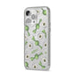 Personalised Eye Candy Halloween iPhone 14 Pro Max Glitter Tough Case Silver Angled Image