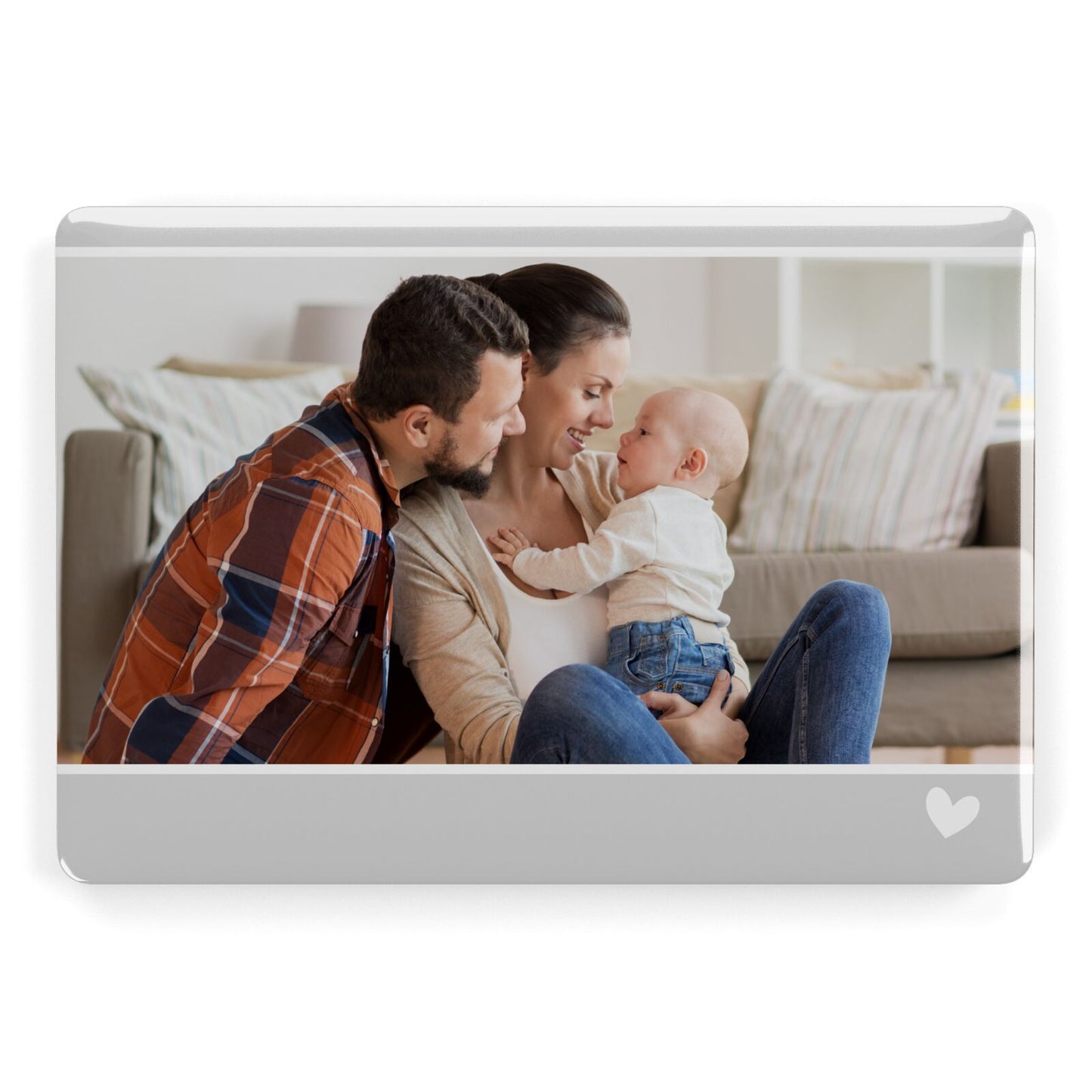 Personalised Family Portrait Apple MacBook Case