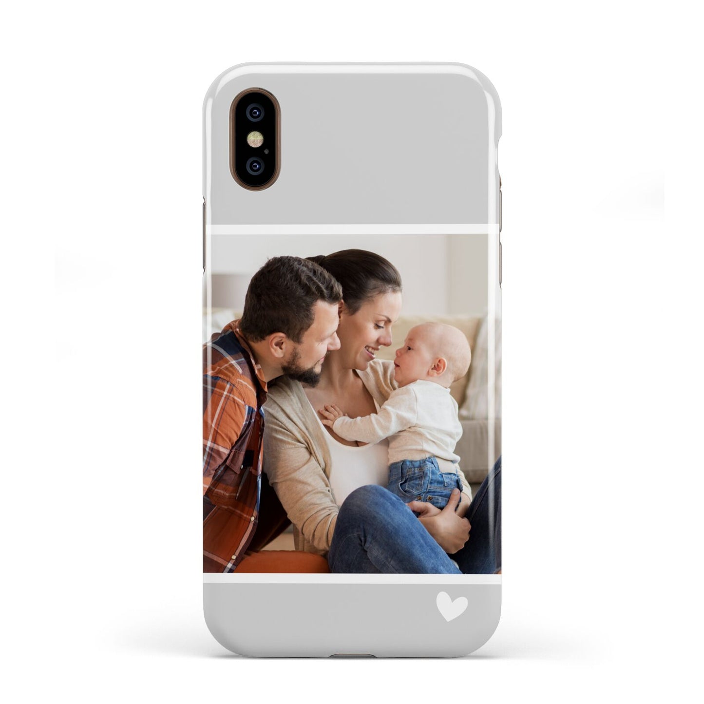Personalised Family Portrait Apple iPhone XS 3D Tough