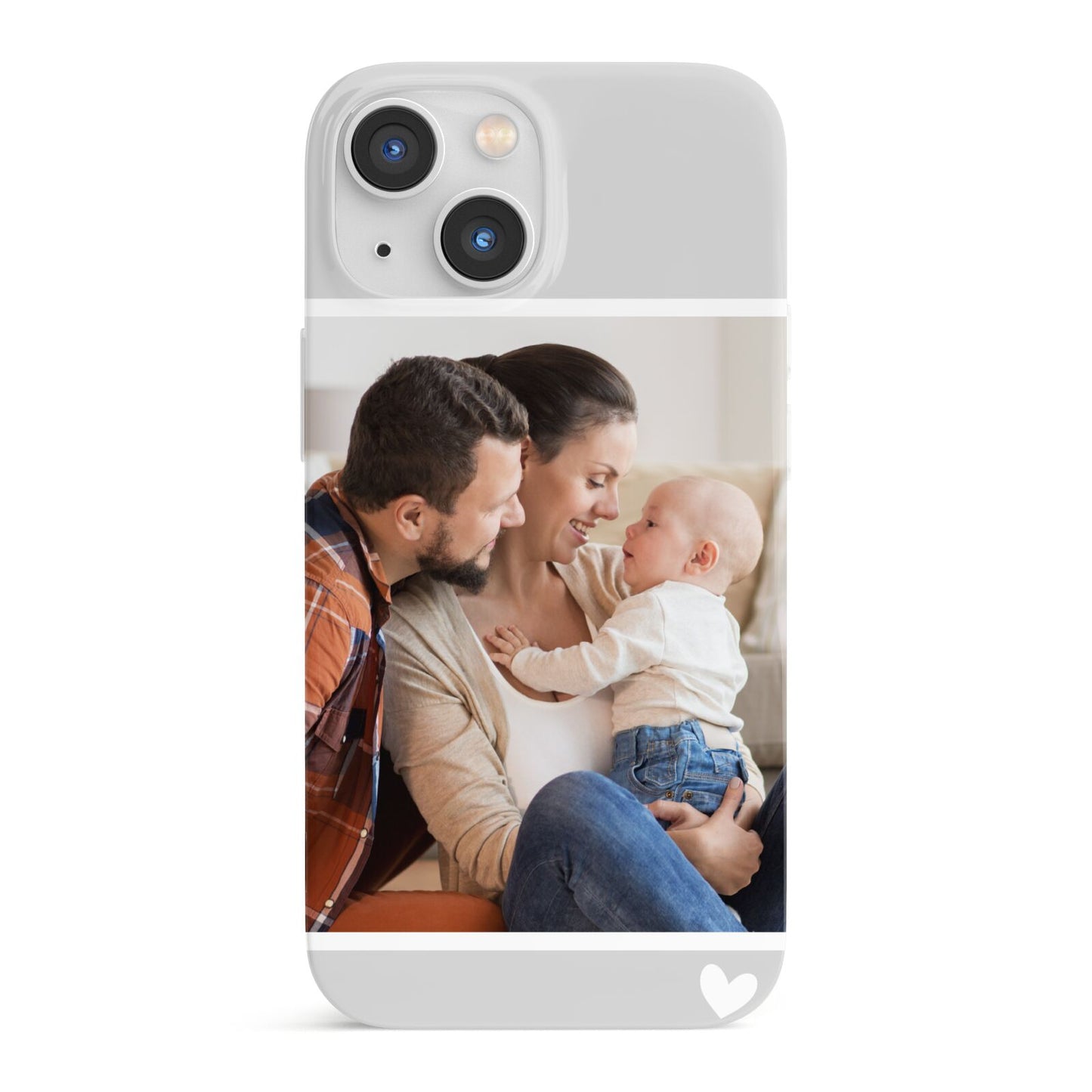Personalised Family Portrait iPhone 13 Mini Full Wrap 3D Snap Case