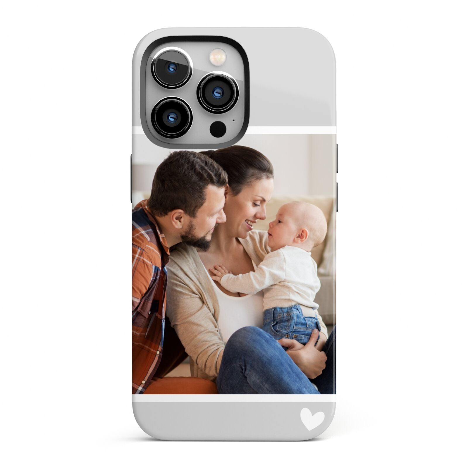 Personalised Family Portrait iPhone 13 Pro Full Wrap 3D Tough Case