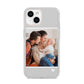 Personalised Family Portrait iPhone 14 Clear Tough Case Starlight