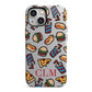 Personalised Fast Food Initials iPhone 13 Mini Full Wrap 3D Tough Case