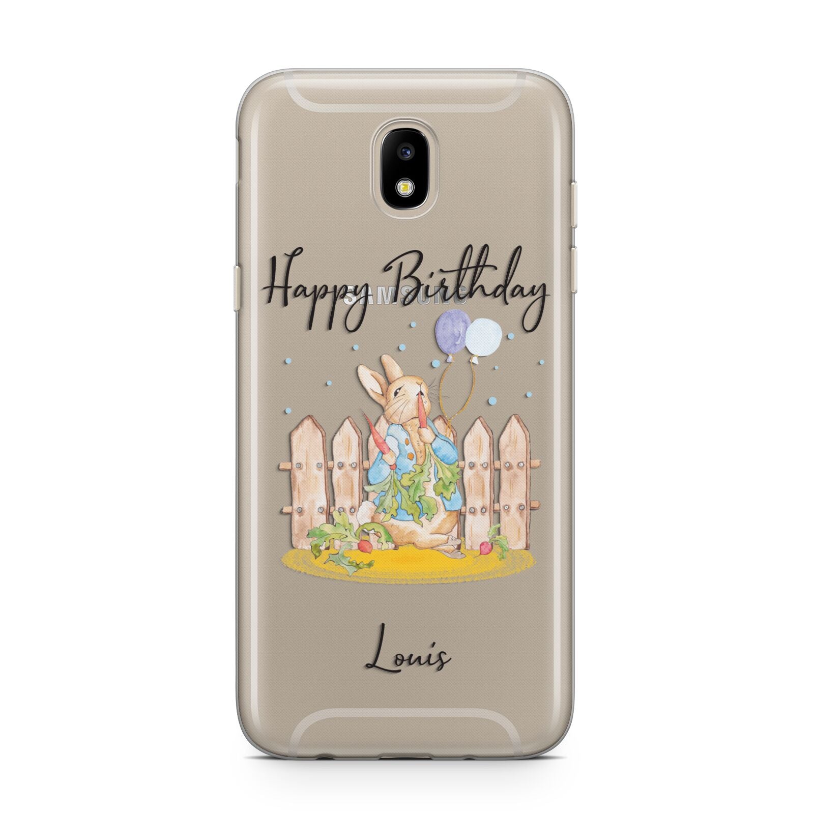 Personalised Father s Day Rabbit Samsung J5 2017 Case