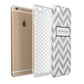 Personalised Faux Glitter Custom Name Initials Apple iPhone 6 Plus 3D Tough Case
