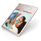Personalised First Mothers Day Apple iPad Case on Rose Gold iPad Side View