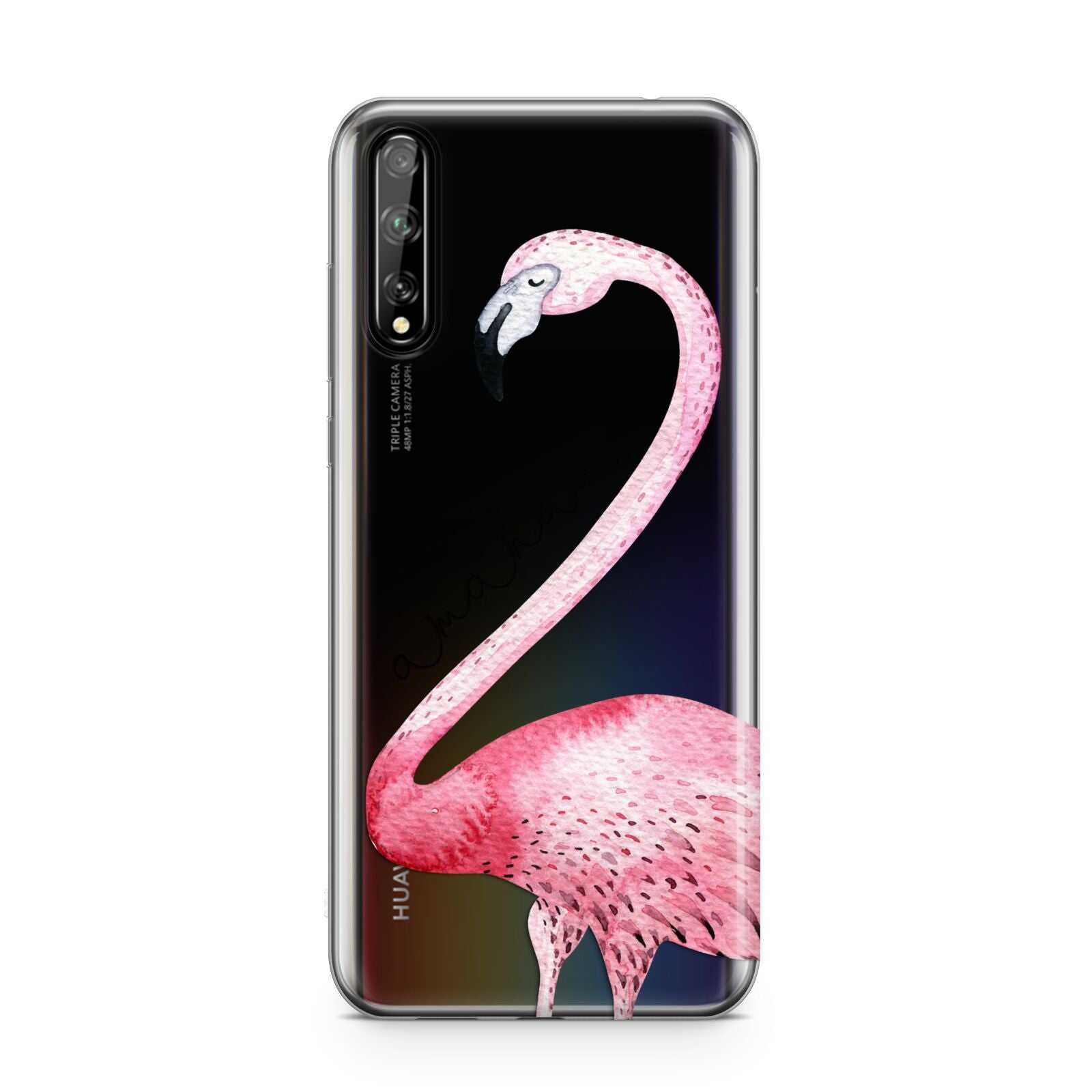Personalised Flamingo Huawei Enjoy 10s Phone Case