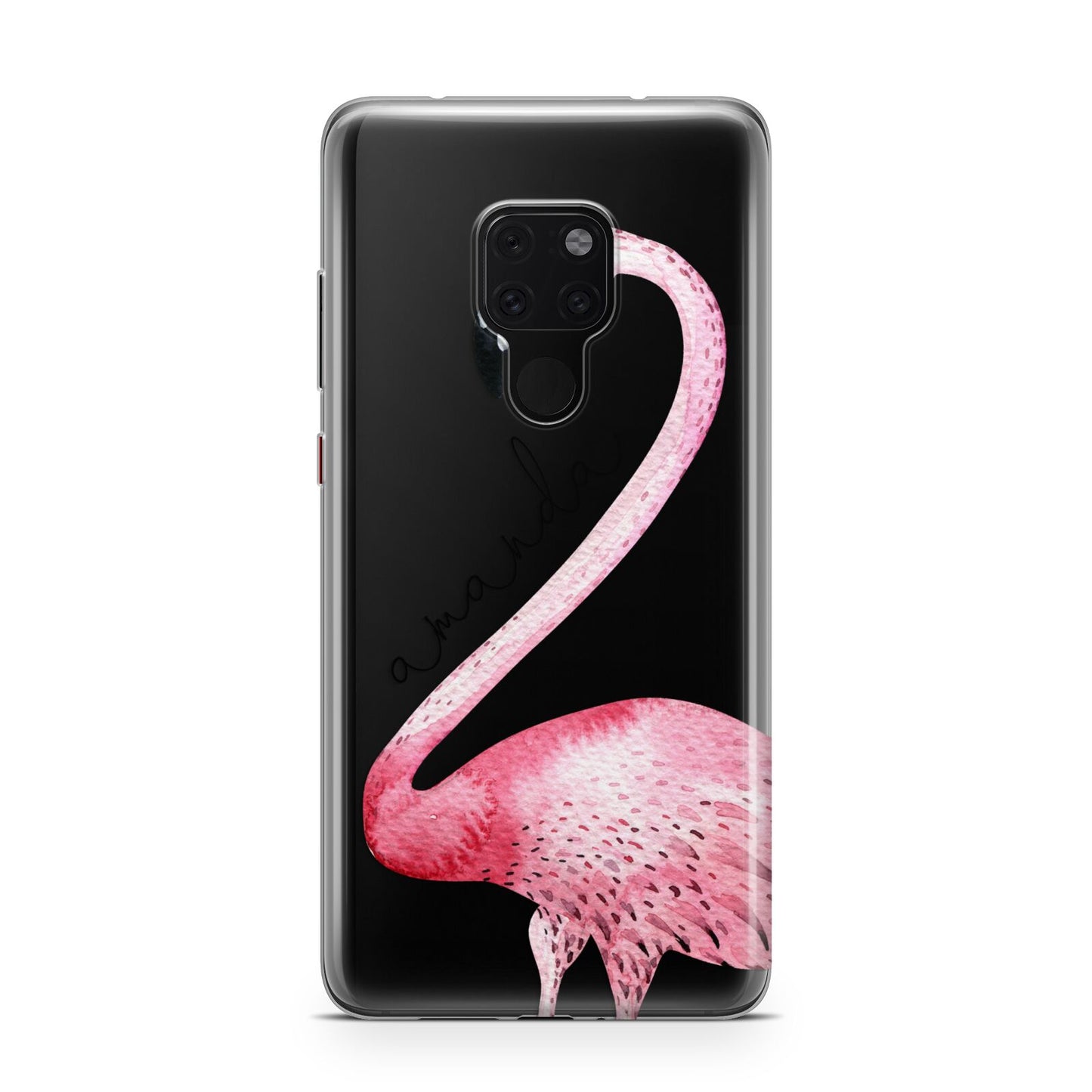 Personalised Flamingo Huawei Mate 20 Phone Case