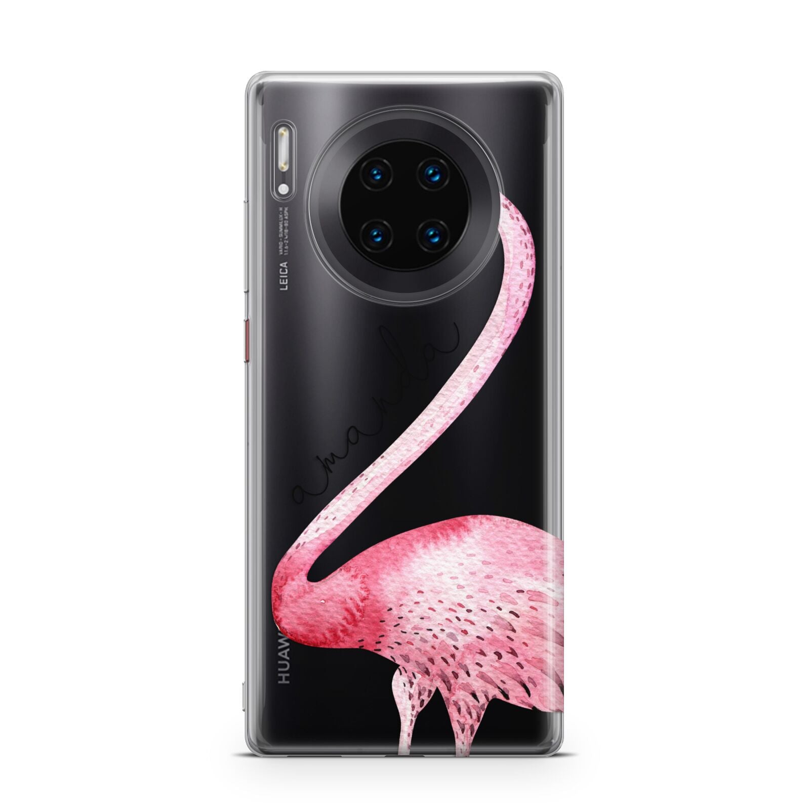 Personalised Flamingo Huawei Mate 30 Pro Phone Case