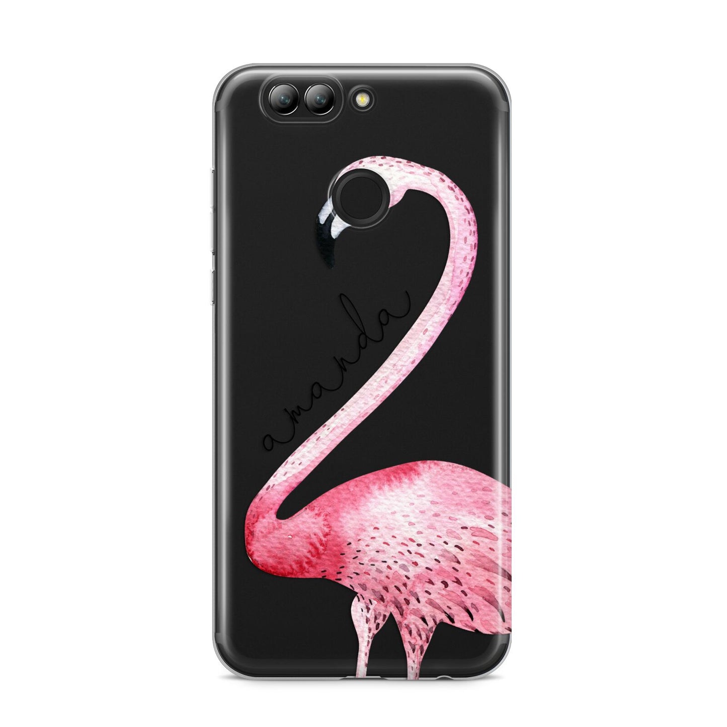 Personalised Flamingo Huawei Nova 2s Phone Case