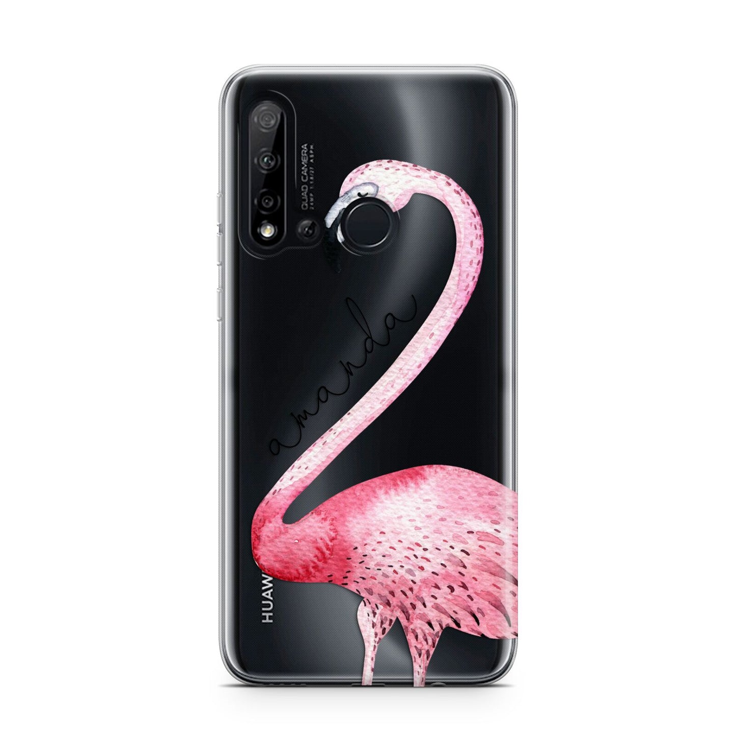 Personalised Flamingo Huawei P20 Lite 5G Phone Case