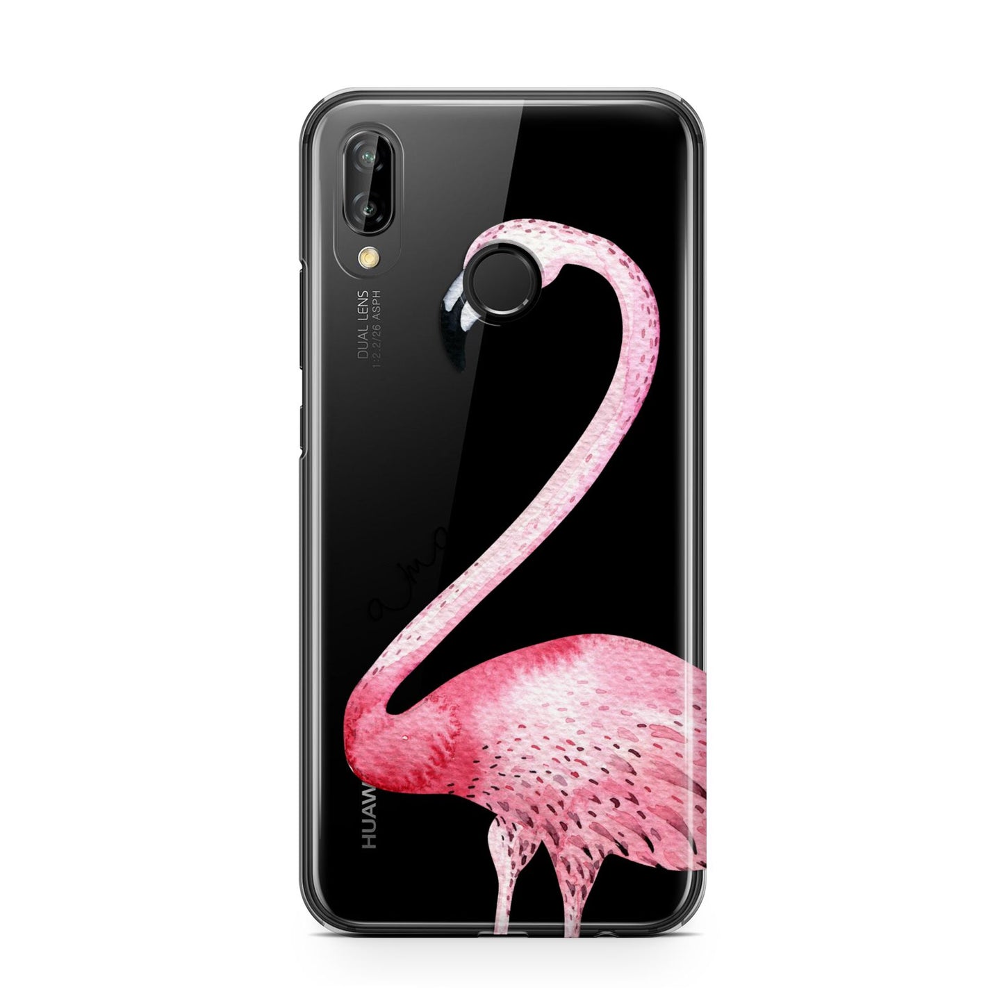 Personalised Flamingo Huawei P20 Lite Phone Case