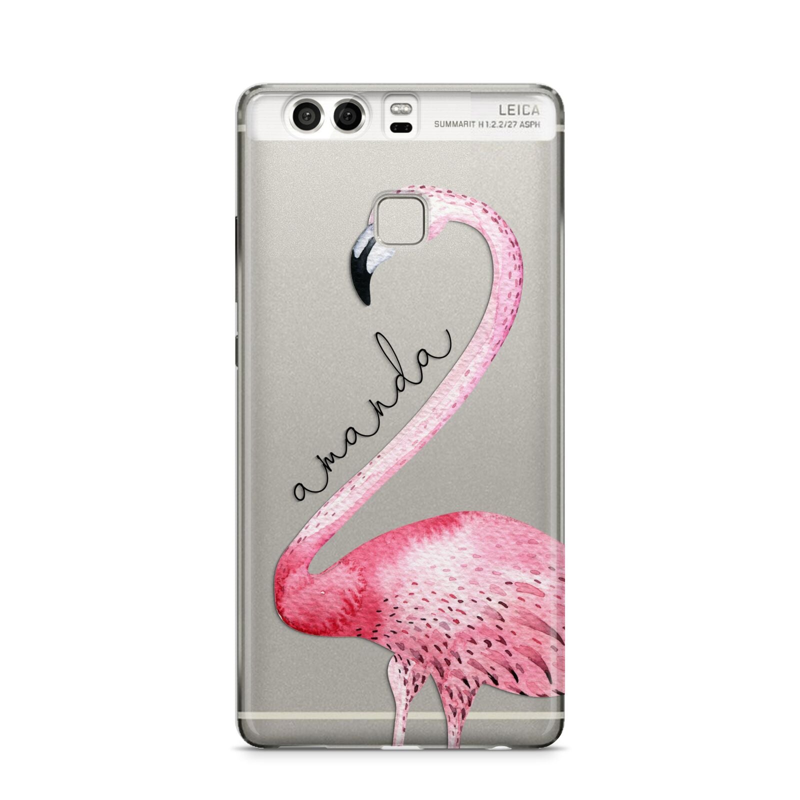 Personalised Flamingo Huawei P9 Case