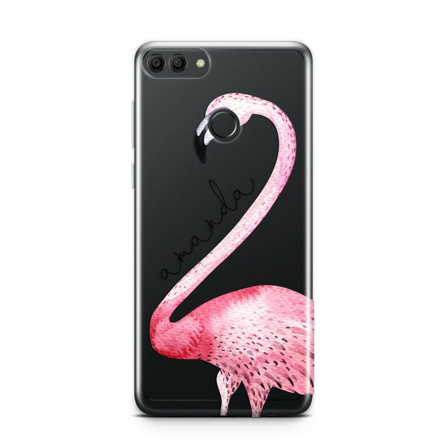 Personalised Flamingo Huawei Y9 2018