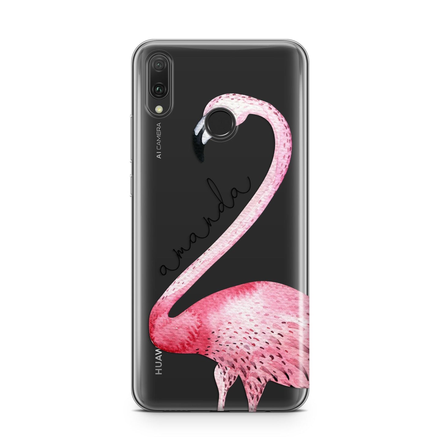 Personalised Flamingo Huawei Y9 2019