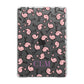 Personalised Flamingo Initials Clear Apple iPad Grey Case