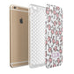 Personalised Flamingo Initials Clear Apple iPhone 6 Plus 3D Tough Case