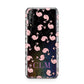Personalised Flamingo Initials Clear Huawei Enjoy 10s Phone Case
