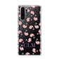 Personalised Flamingo Initials Clear Huawei P30 Pro Phone Case