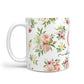 Personalised Floral 10oz Mug Alternative Image 1