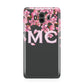 Personalised Floral Blossom Black Pink Huawei Mate 10 Protective Phone Case