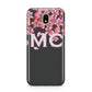 Personalised Floral Blossom Black Pink Samsung J5 2017 Case