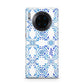 Personalised Floral Greek Tiles Huawei Mate 30 Pro Phone Case