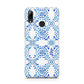 Personalised Floral Greek Tiles Huawei Y7 2019