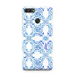 Personalised Floral Greek Tiles Huawei Y9 2018