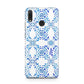 Personalised Floral Greek Tiles Huawei Y9 2019