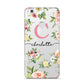 Personalised Floral Huawei P8 Lite Case