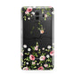 Personalised Floral Initial Huawei Mate 10 Protective Phone Case