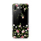 Personalised Floral Initial Huawei P20 Lite Phone Case