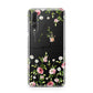 Personalised Floral Initial Huawei P20 Pro Phone Case