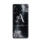 Personalised Floral Initial with Name Huawei P20 Lite 5G Phone Case