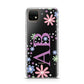 Personalised Floral Initials Huawei Enjoy 20 Phone Case