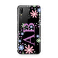 Personalised Floral Initials Huawei P20 Lite Phone Case
