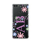 Personalised Floral Initials Huawei Y9 2018