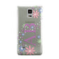Personalised Floral Initials Samsung Galaxy Note 4 Case