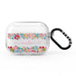 Personalised Floral Meadow AirPods Pro Clear Case
