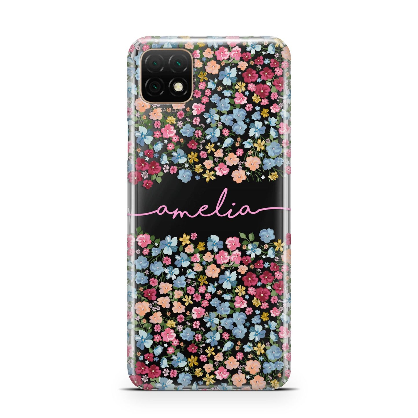 Personalised Floral Meadow Huawei Enjoy 20 Phone Case