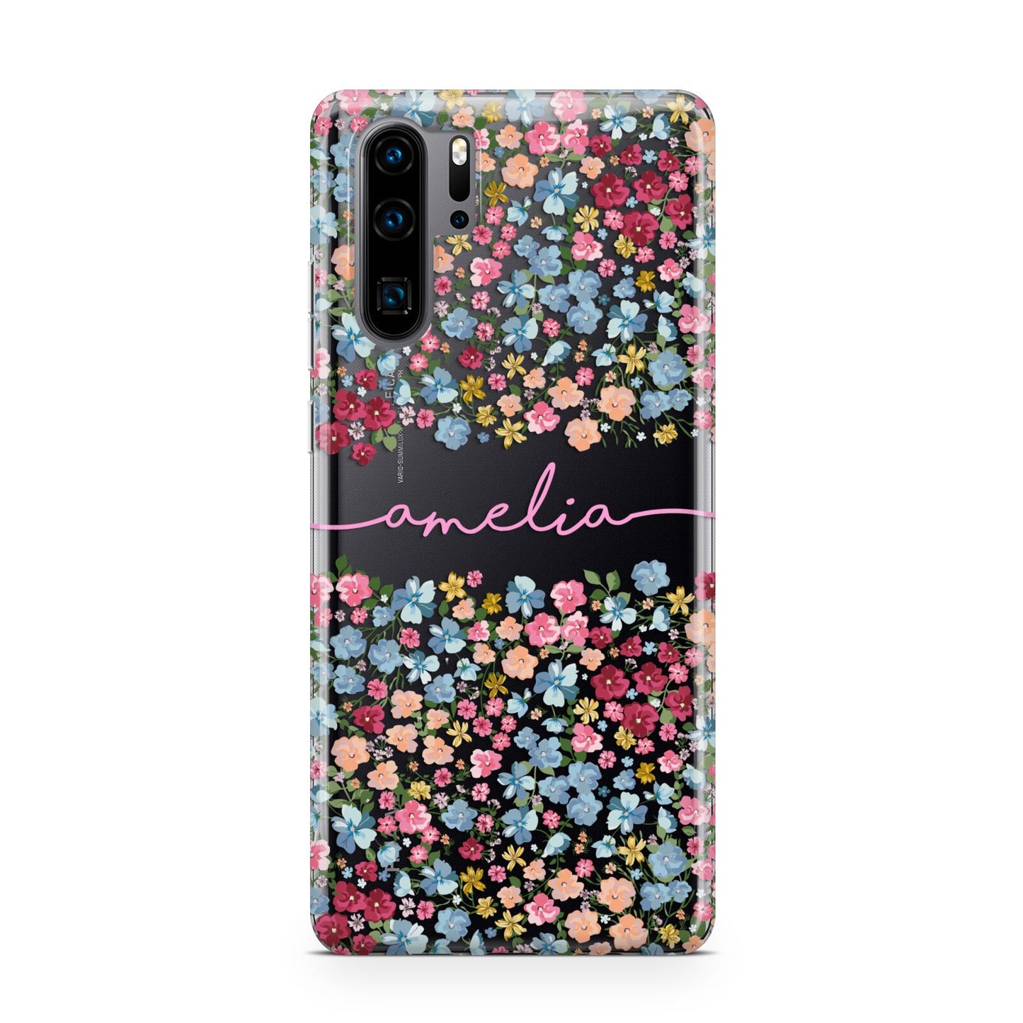 Personalised Floral Meadow Huawei P30 Pro Phone Case