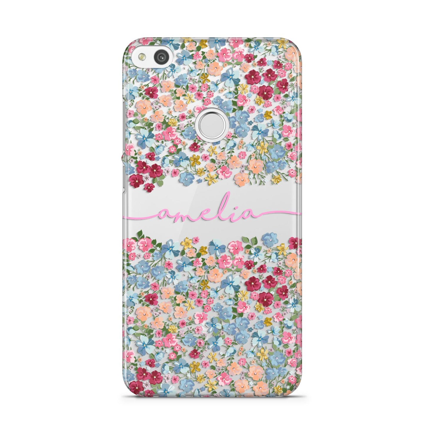 Personalised Floral Meadow Huawei P8 Lite Case