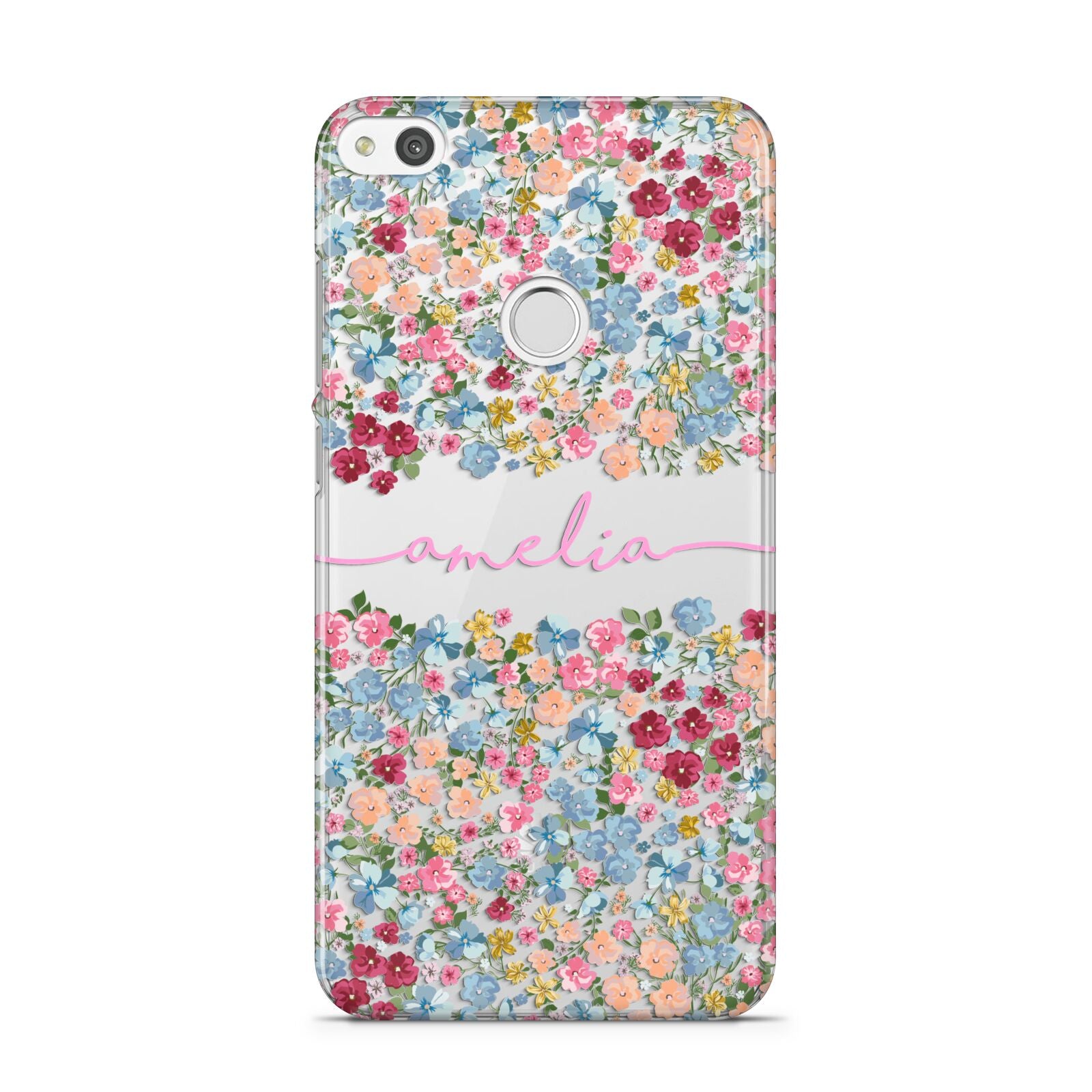 Personalised Floral Meadow Huawei P8 Lite Case