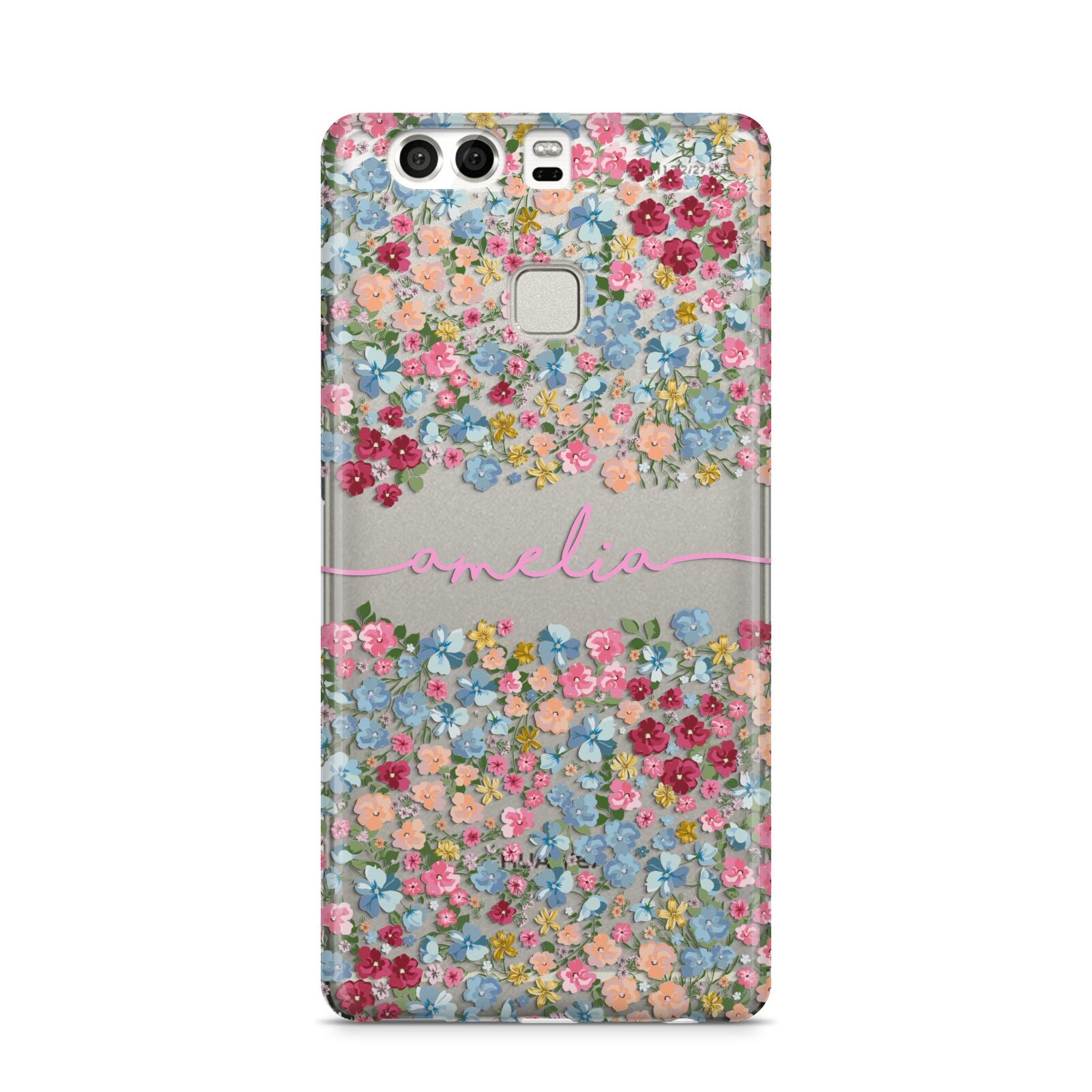 Personalised Floral Meadow Huawei P9 Case